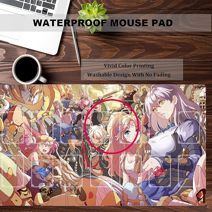 ygo playmat Gaming Competition Pad Mat Card Binder Deck 23.6x13.7in