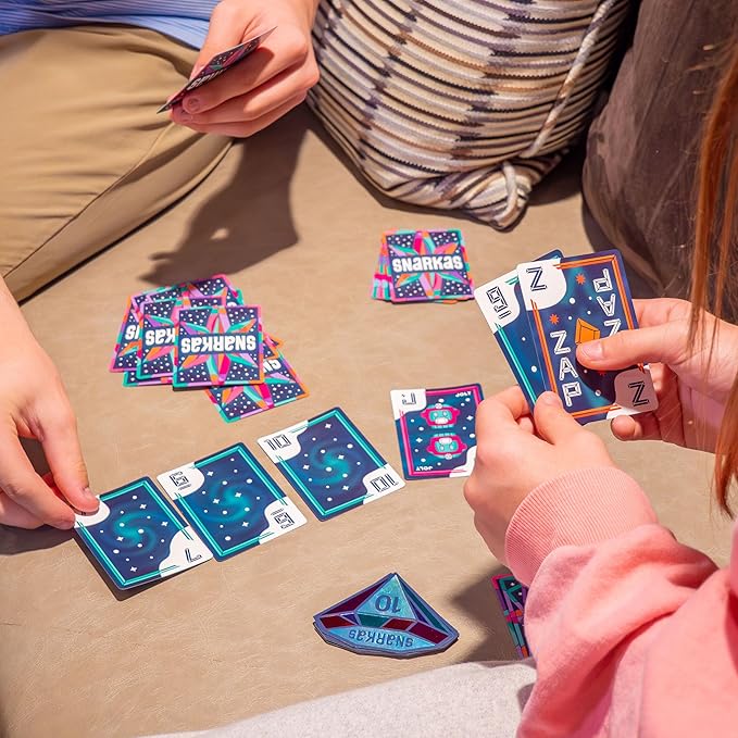 Snarkas Card Game | Gem-Collecting Adding & Matching Game | Perfect for Family Games | 2-4 Players, Ages 8+