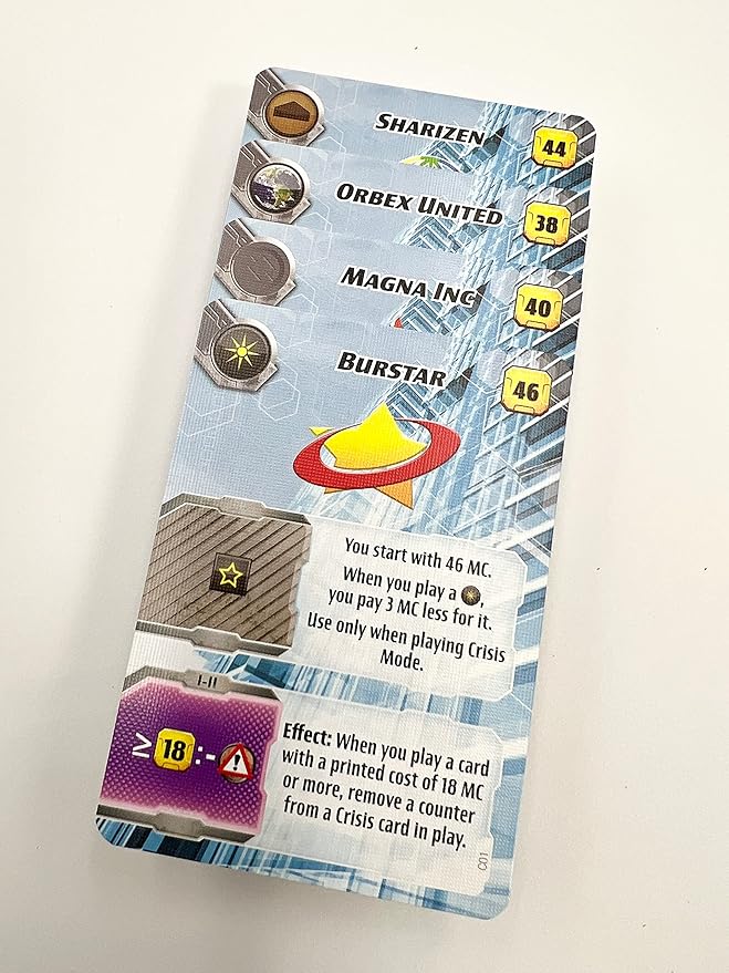 Stronghold Games Terraforming Mars Ares Expedition: Crisis - Cooperative Board Game Expansion - 2 to 4 Players, Ages 14+