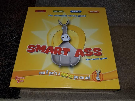 University Games Smart Ass Trivia Board Game for 2 or More Players, Ages 12 and Up