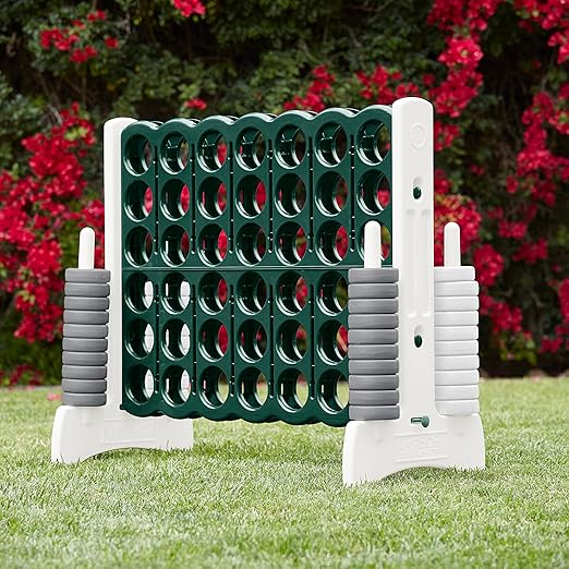 ECR4Kids Jumbo 4-to-Score, Giant Game, Green, White, 1