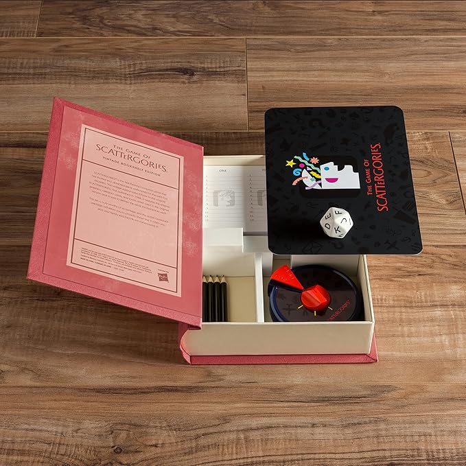 WS Game Company Scattergories Vintage Bookshelf Edition