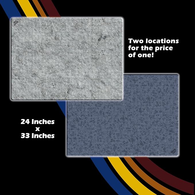 Dungeon Craft RPG & DND Starter Set – Maps Essentials Kit – Set of 4 – Expedition