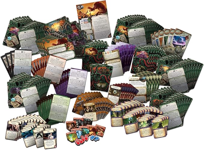 Eldritch Horror Forsaken Lore Board Game EXPANSION | Mystery Game | Cooperative Board Game for Adults and Family | Ages 14+ | 1-8 Players | Avg. Playtime 2-4 Hours | Made by Fantasy Flight Games