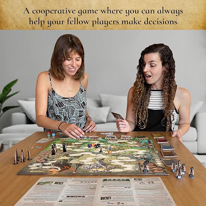 The Lord of The Rings: Adventure to Mount Doom | Family Game | Cooperative Game | Strategy Game