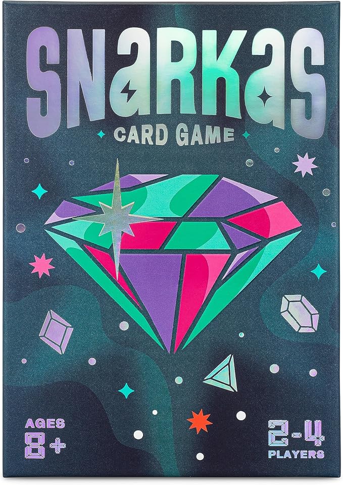 Snarkas Card Game | Gem-Collecting Adding & Matching Game | Perfect for Family Games | 2-4 Players, Ages 8+