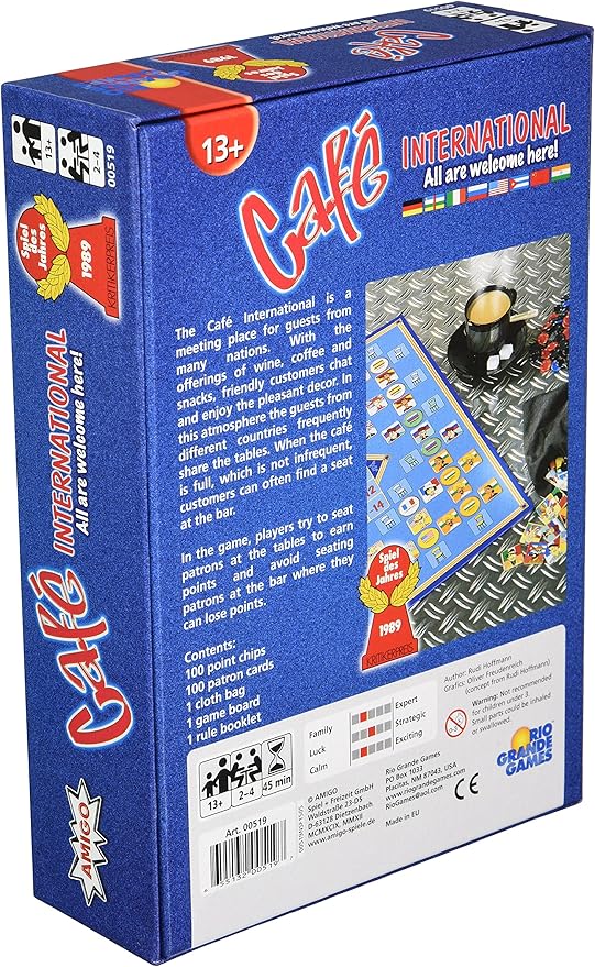 Cafe International Board Game