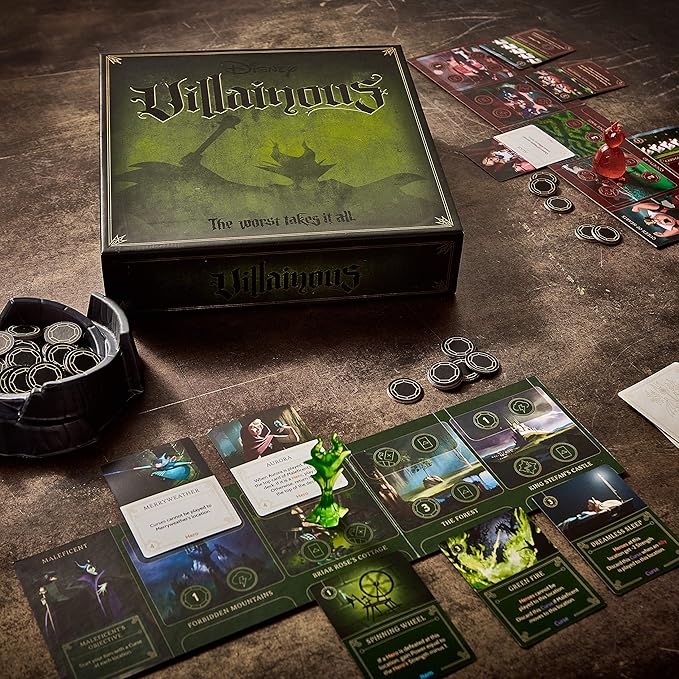 Ravensburger Disney Villainous Strategy Board Game for Age 10 and Up - 2019 Toty Game of The Year Award Winner