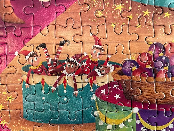 Surprises in Store 1000 Piece Jigsaw Puzzle | Christmas Jigsaw Puzzle | Sustainable Puzzle for Adults | Premium 100% Recycled Board | Great Gift for Adults | Gibsons Games