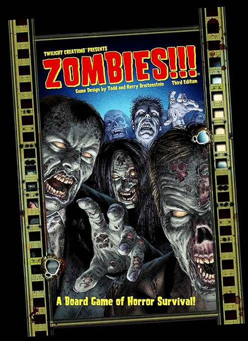 Twilight Creations, Zombies Third Edition - Zombie Survival Board Game - for 2-6 Players, Ages 15+