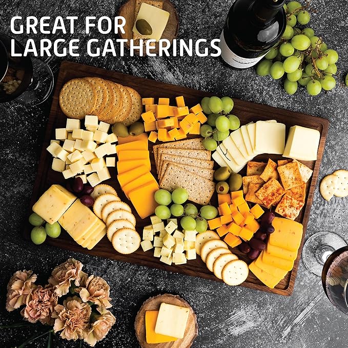 Farmers' Market Cheese Block Assortment 7oz 4-Pack, Shelf Stable, Pasteurized, Locally Sourced Wisconsin Cheese (Assortment, 4 Count)