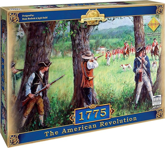 Academy Games | 1775 Rebellion The American Revolution | Board Game | 2 to 4 Players | 60 to 120 Minutes